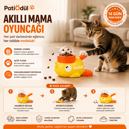 PatiÖdül™ – İnteraktif Zeka & Ödül Oyuncağı